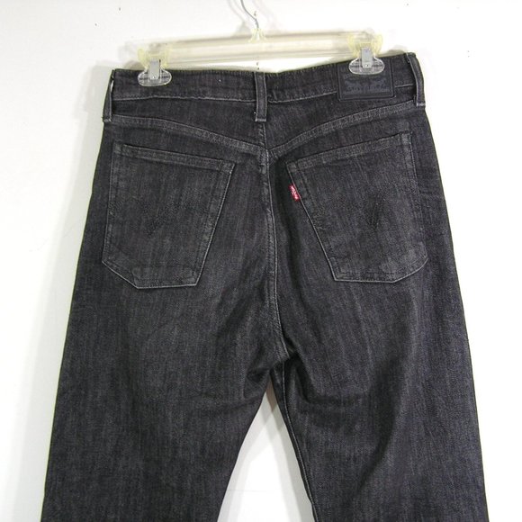 LEVI'S WEDGIE Straight Crop Released Hem Jeans 29 - Picture 8 of 12